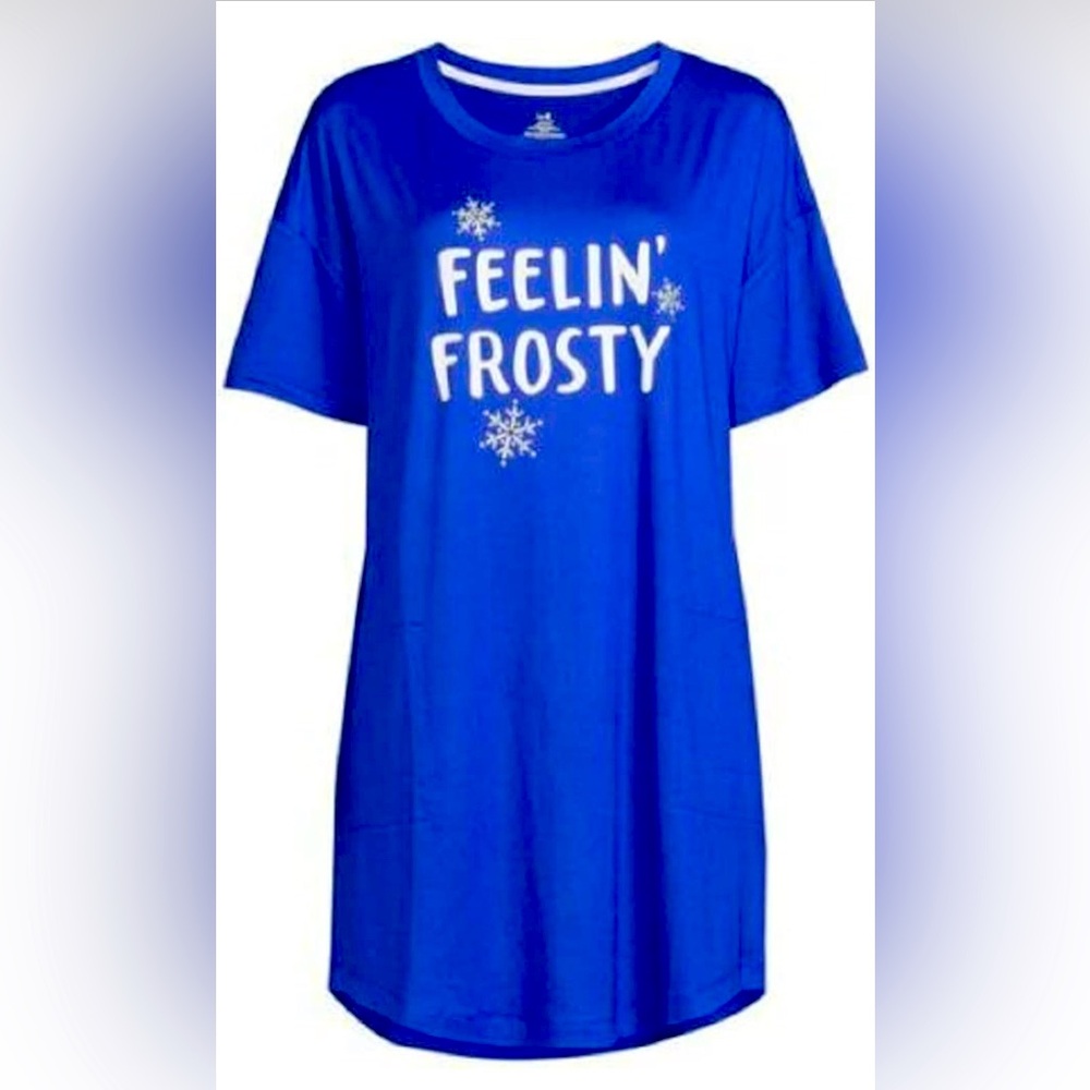 NEW Secret Treasures Feeling Frosty nightgown sz XXL-XXXL